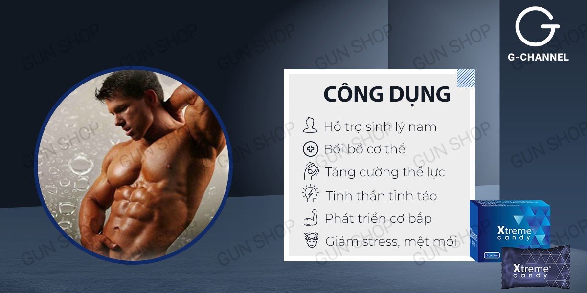  Bảng giá Kẹo nhân sâm Xtreme - Tăng cường sinh lý - 1 viên mới nhất