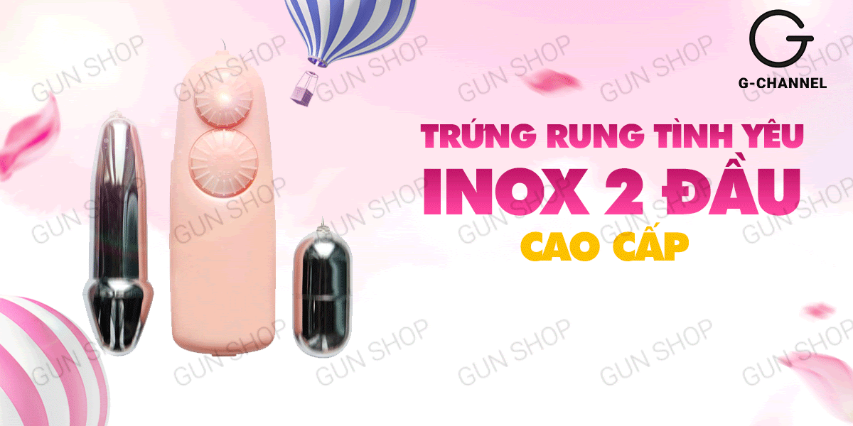 Trứng rung Baile Double Bullets Hot