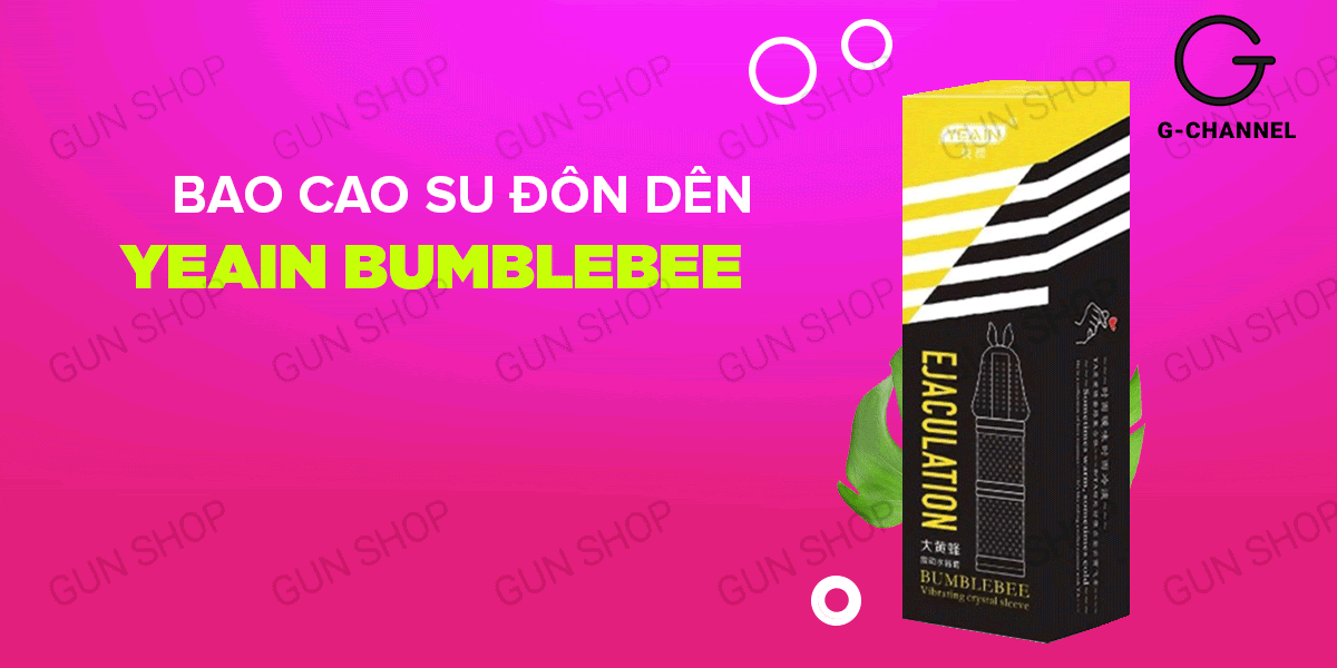  Shop bán Bao cao su đôn dên tăng kích thước rung Yeain Bumblebee giá tốt