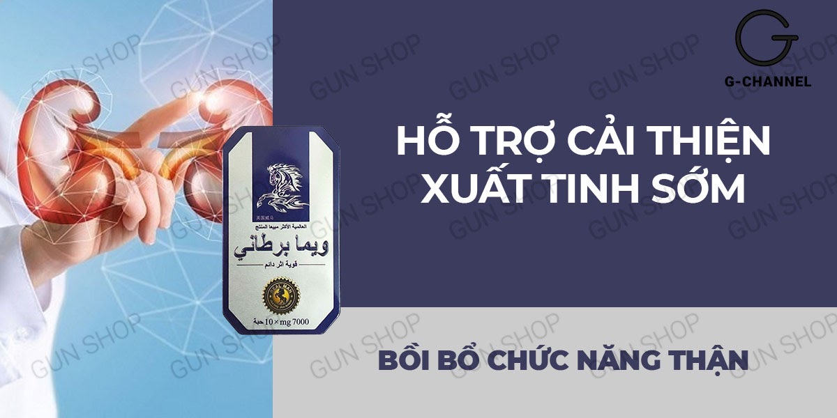  Đại lý Viên uống hỗ trợ cương dương tăng cường sinh lý Ngựa Thái - Hộp 10 viên nhập khẩu