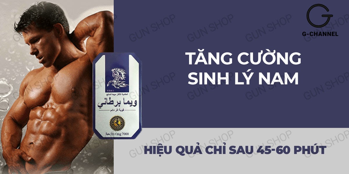  Shop bán Viên uống hỗ trợ cương dương tăng cường sinh lý Ngựa Thái - Hộp 10 viên giá sỉ