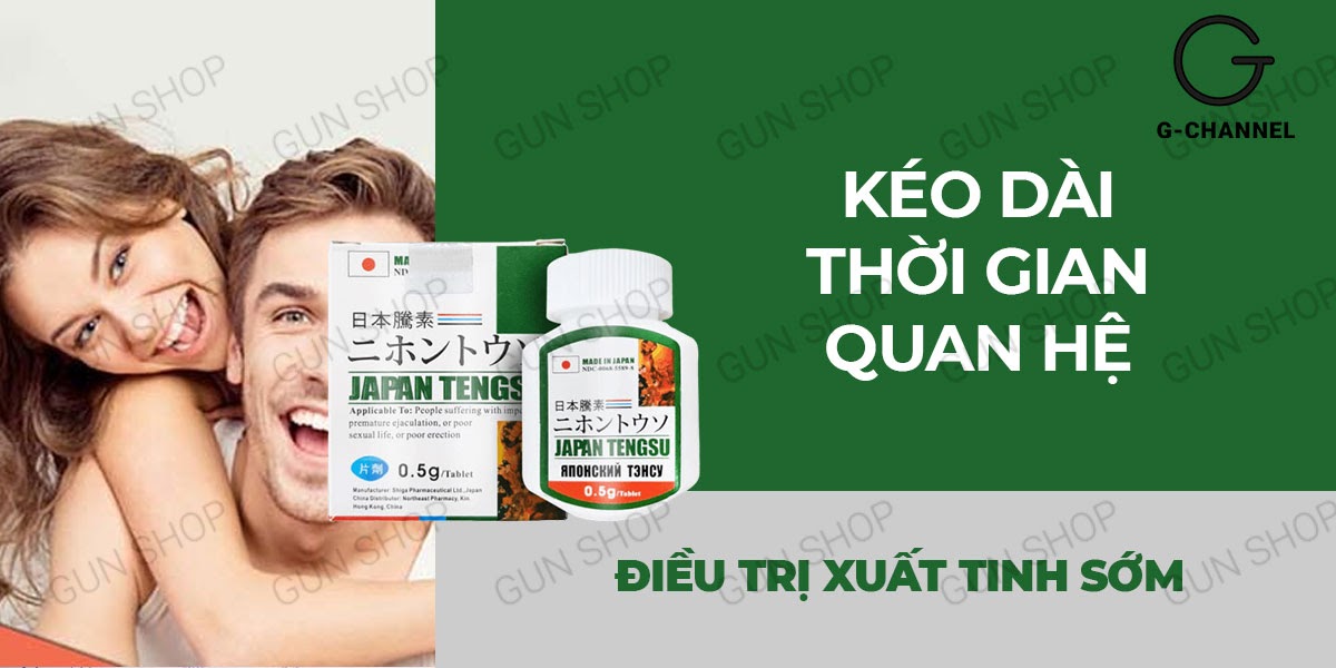  Sỉ Viên uống hỗ trợ cương dương tăng cường sinh lý Tengsu - Hộp 16 viên cao cấp